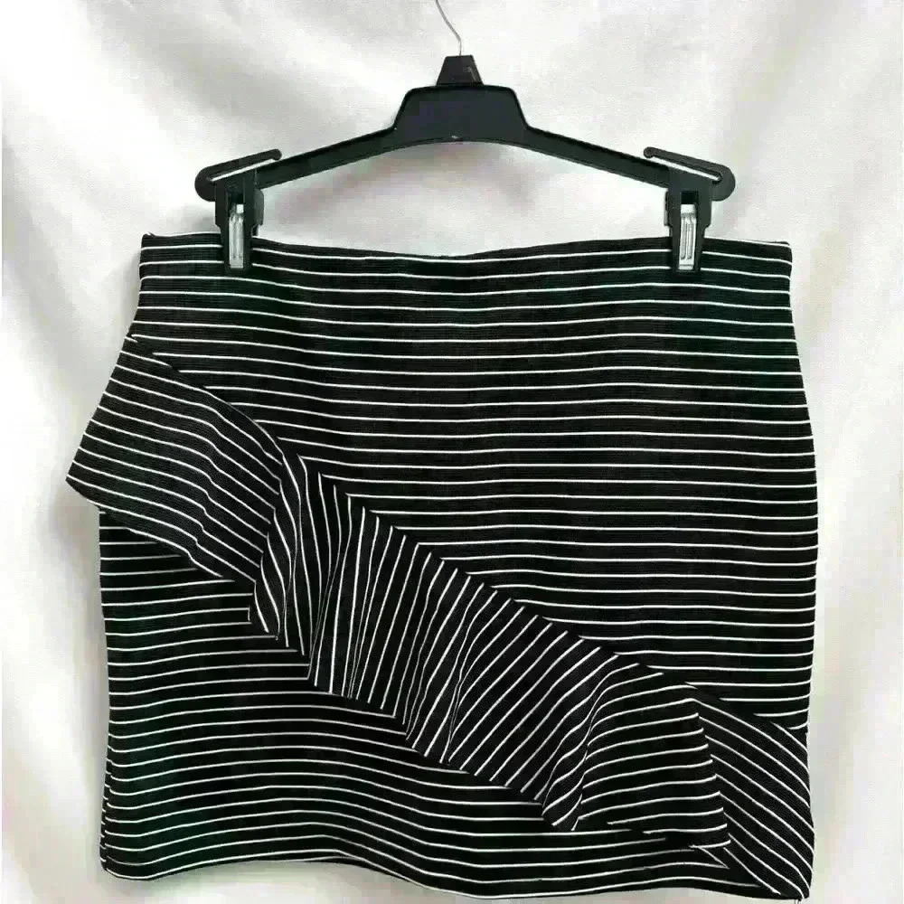 ZARA Black and White Skirt